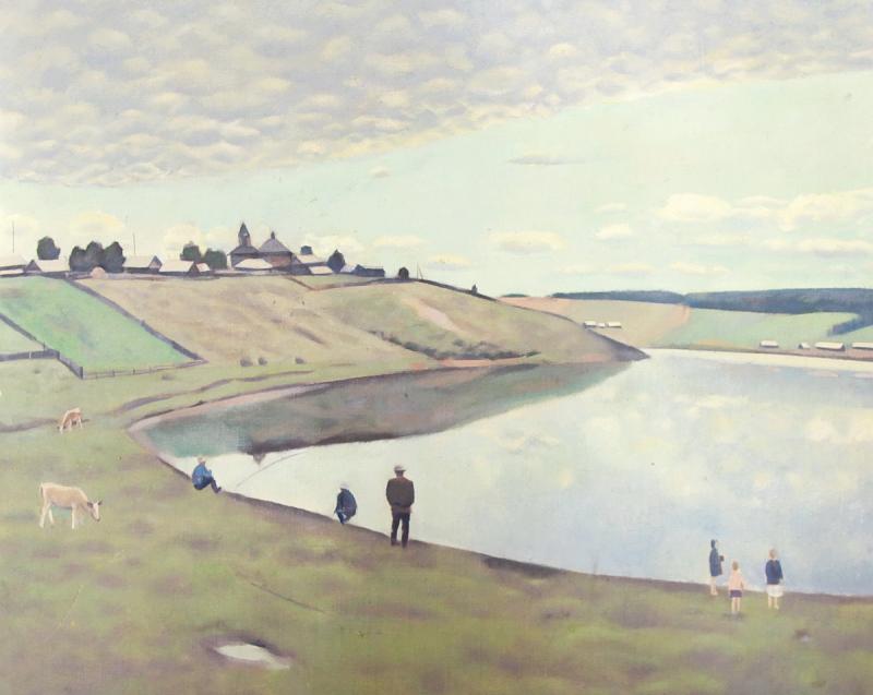 Ян Шплатов «После грозы», холст, масло