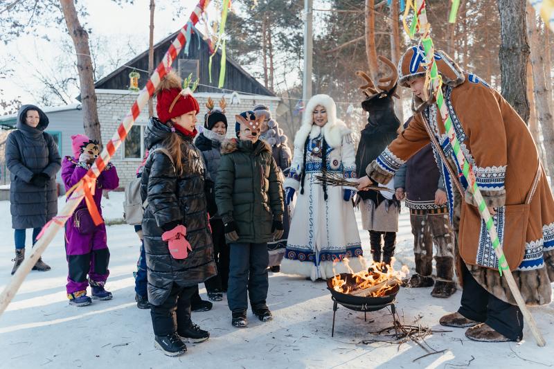 Празднование Нового года у эвенков Амурской области. Фото: dzen.ru