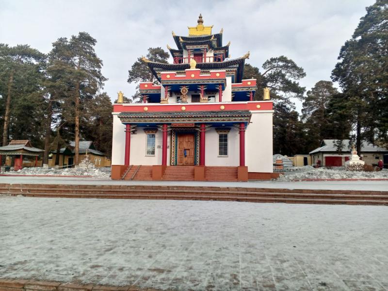 Читинский дацан. Фото: Анастасия Раевская.