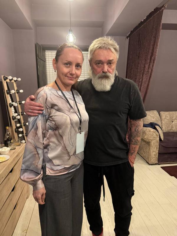 Алёна Ячменёва и Константин Кинчев. Фото: telegram-канал министра культуры Забайкальского края Алёны Ячменёвой.