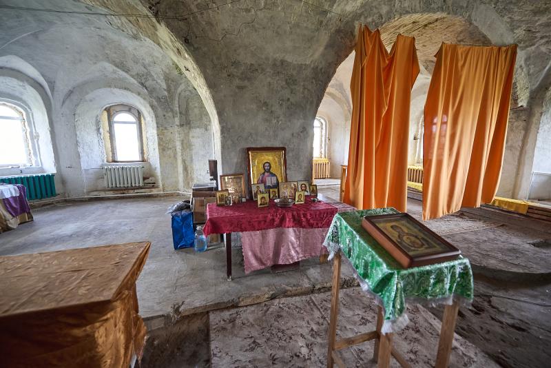 Храм в Знаменке изнутри. Фото Евгения Галузы