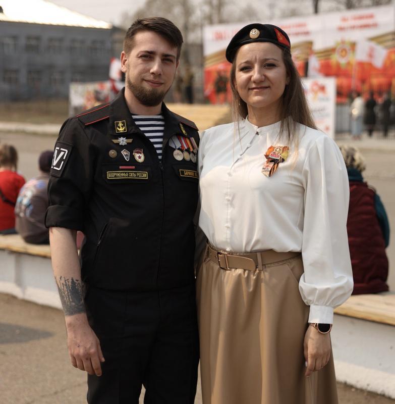 Татьяна Колобова и Михаил Баранов. Фото предоставлено департаментом ЗАГС Забайкальского края