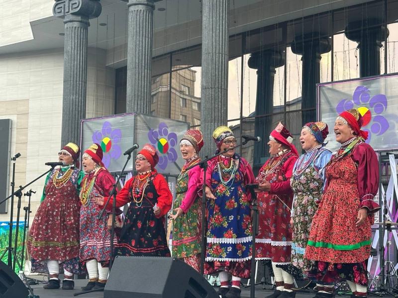 Коллектив «Музейная мозаика» из забайкальского села Красный Чикой. Фото Дарьи Левошко